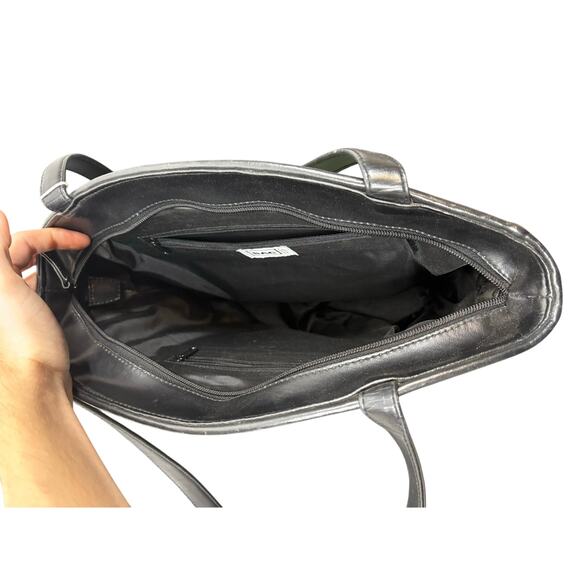 Le Sac Patchwork Woven Straw Shoulder Bag Handbag Purse Boho Retro Vintage Green - Picture 3 of 5